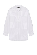 COMME des GARCONS Homme Plus Mesh Shirt in White | FWRD