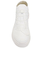 COMME des GARCONS Homme Plus x Salomon Pulsar Platform Shoe in White, view 4, click to view large image.