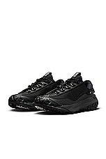 COMME des GARCONS Homme Plus x Nike Acg Mountain Fly 2 Low in Black, view 2, click to view large image.