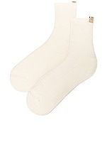 Comme Si The Tube Sock in Off White, view 2, click to view large image.
