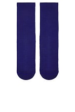 Comme Si The Merino Tube Sock in Klein Blue, view 3, click to view large image.