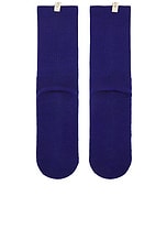 Comme Si The Merino Tube Sock in Klein Blue, view 4, click to view large image.