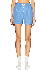 Comme Si La Boxer Classica Short in Grecian Blue, view 1, click to view large image.