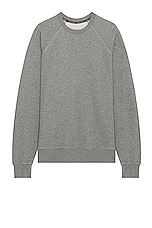 Canada Goose Huron Crewneck in Stone Heather, view 1, click to view large image.