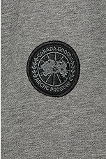 Canada Goose Huron Crewneck in Stone Heather, view 3, click to view large image.