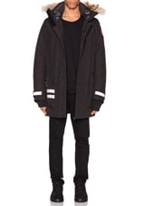 Canada Goose Erickson Parka in Black, view 1, click to view large image.