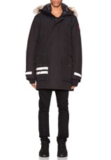 Canada Goose Erickson Parka in Black, view 2, click to view large image.