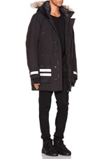 Canada Goose Erickson Parka in Black, view 3, click to view large image.