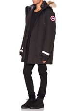 Canada Goose Erickson Parka in Black, view 4, click to view large image.