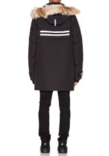 Canada Goose Erickson Parka in Black, view 5, click to view large image.