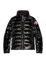 Canada Goose Crofton Hoody in Black, view 1, click to view large image.