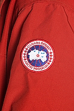 Canada Goose Langford Parka in Redwood, view 4, click to view large image.