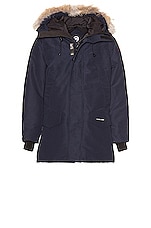 Canada Goose Langford Parka in Atlantic Navy, view 1, click to view large image.