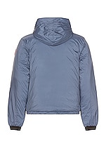 Canada Goose Lodge Hoody in Ozone Blue, view 3, click to view large image.