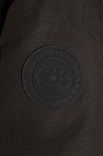 Canada Goose Angel Chen Arxan Bomber Jacket in Black, view 4, click to view large image.