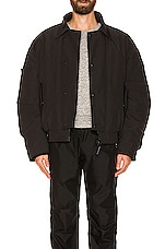 Canada Goose Angel Chen Arxan Bomber Jacket in Black, view 5, click to view large image.