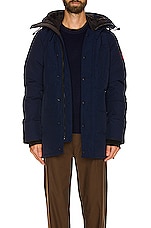 Canada Goose Carson Parka in Atlantic Navy, view 5, click to view large image.