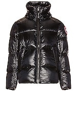 Canada Goose Crofton Puffer in Black, view 1, click to view large image.