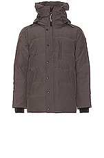 Canada Goose Carson Parka in Graphite, view 1, click to view large image.