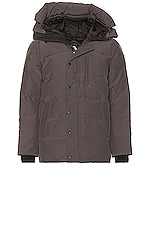 Canada Goose Carson Parka in Graphite, view 2, click to view large image.
