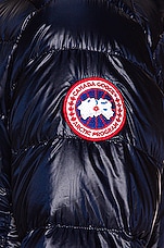 Canada Goose Crofton Hoody in Atlantic Navy, view 5, click to view large image.