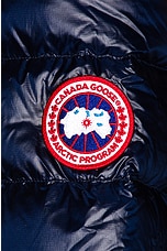 Canada Goose Crofton Jacket in Atlantic Navy, view 4, click to view large image.