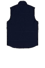 Canada Goose Freestyle Crew Vest in Atlantic Navy, view 2, click to view large image.