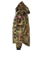 Canada Goose Lodge Hoody in Classic Camo, view 3, click to view large image.