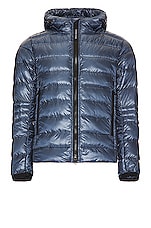 Canada Goose Crofton Hoody in Ozone Blue, view 1, click to view large image.