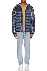Canada Goose Crofton Hoody in Ozone Blue, view 6, click to view large image.