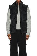 Canada Goose Paradigm Freestyle Vest in Black, view 5, click to view large image.