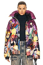 Canada Goose Crofton Puffer For Kidsuper in Crowd Print, view 1, click to view large image.