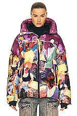Canada Goose Crofton Puffer For Kidsuper in Crowd Print, view 2, click to view large image.