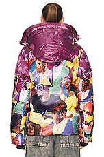Canada Goose Crofton Puffer For Kidsuper in Crowd Print, view 5, click to view large image.
