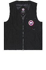 Canada Goose Canmore Vest in Black, view 1, click to view large image.