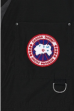 Canada Goose Canmore Vest in Black, view 3, click to view large image.