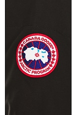 Canada Goose Emory Parka with Coyote Fur in Black, view 3, click to view large image.