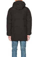 Canada Goose Emory Parka with Coyote Fur in Black, view 9, click to view large image.