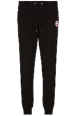 Canada Goose Huron Skinny Pant in Black, view 1, click to view large image.