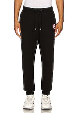 Canada Goose Huron Skinny Pant in Black, view 5, click to view large image.