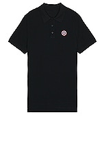 Canada Goose Beckley Polo in Black, view 1, click to view large image.