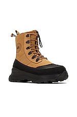 Canada Goose Armstrong Boot in Tundra Clay & Black, view 2, click to view large image.