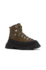 Canada Goose Journey Boot in Military Green & Black, view 2, click to view large image.