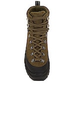 Canada Goose Journey Boot in Military Green & Black, view 4, click to view large image.