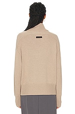 Canada Goose Baysville Turtleneck Top in Sand Heather, view 3, click to view large image.