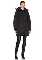 Canada Goose Shelburne Parka in Black, view 2, click to view large image.