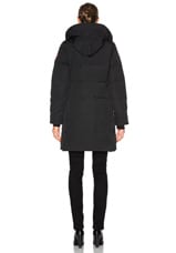 Canada Goose Shelburne Parka in Black, view 5, click to view large image.