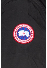 Canada Goose Shelburne Parka in Black, view 7, click to view large image.