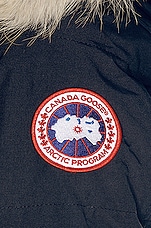 Canada Goose Shelburne Parka in Atlantic Navy, view 6, click to view large image.