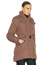 Canada Goose Marlow Coat in Sephia, view 3, click to view large image.